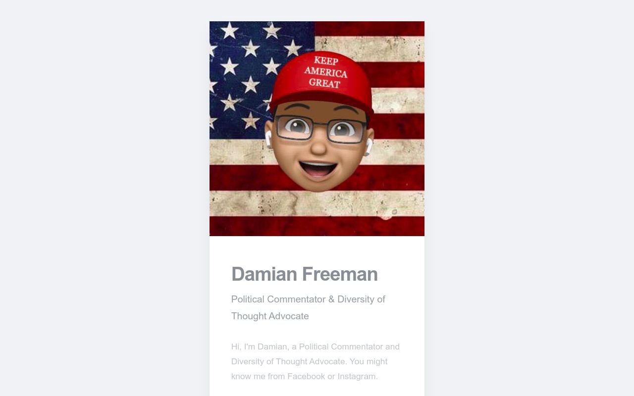 Carrd profile picture for @conservative